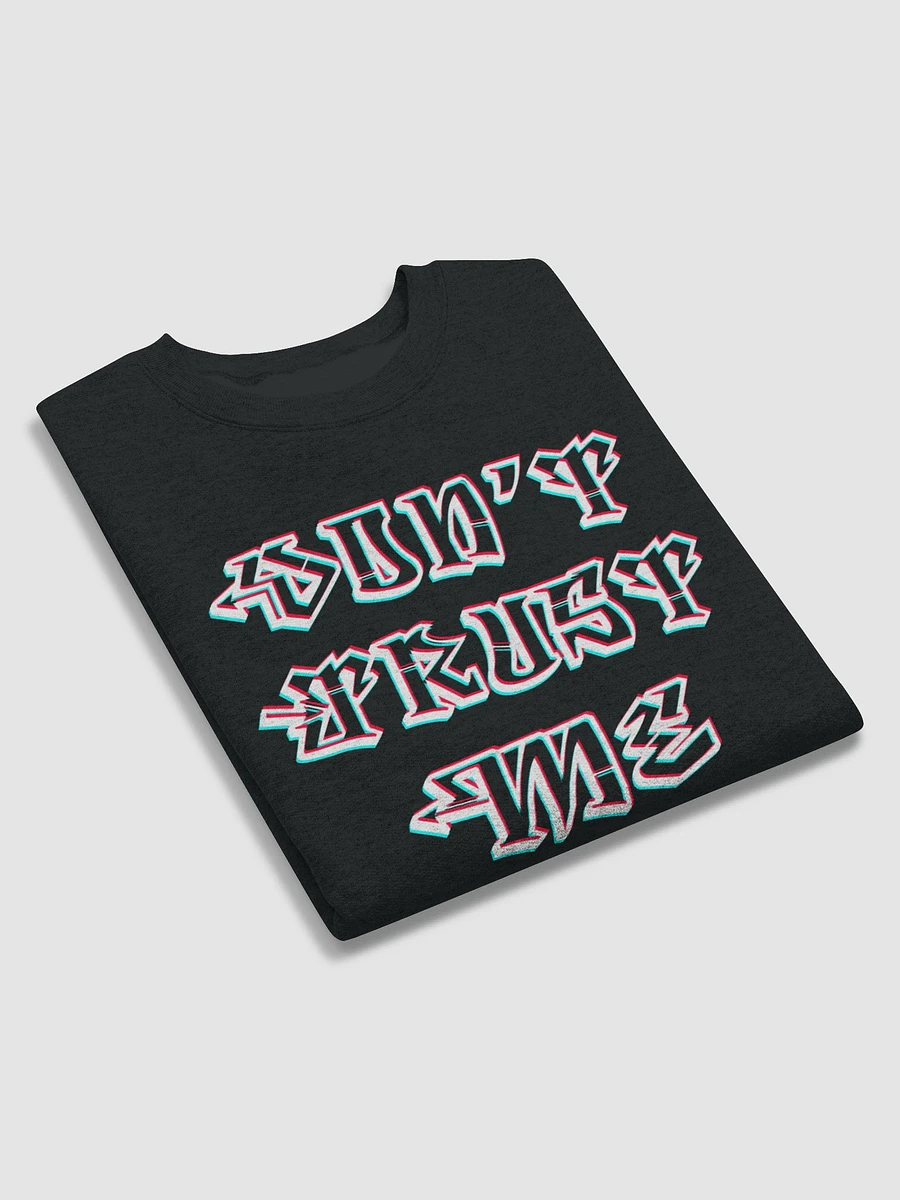 Trippy 3D Don't Trust Me Sweater product image (16)