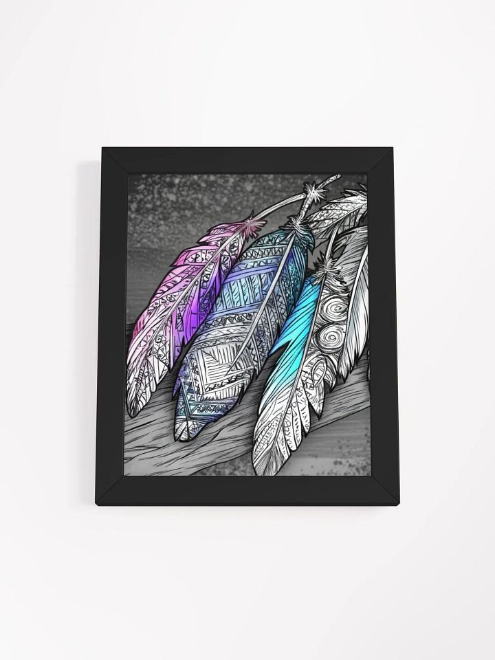 G Feathers, Framed Matte Poster product image (1)