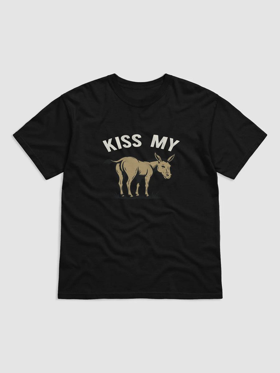 KISS MY – Sarcastic Donkey Tee (Attitude from Behind) product image (3)