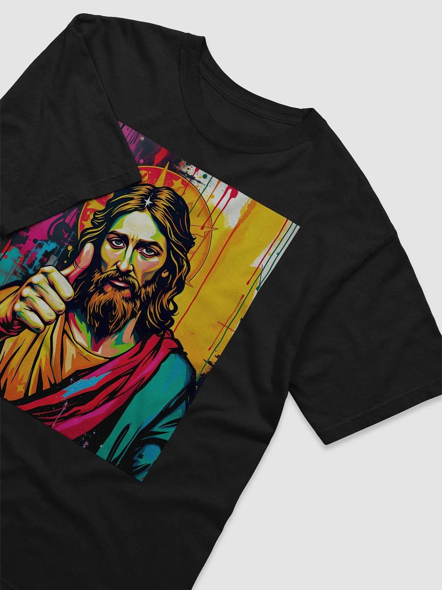 Jesus says it's ok to smoke grass but crack is whack! Supersoft garment dyed tee product image (3)