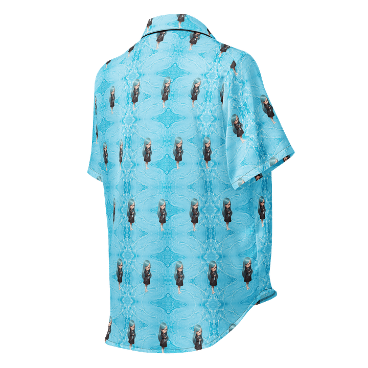 (Aqua CHIBI) K Women's Short Sleeve Pajama Top product image (2)