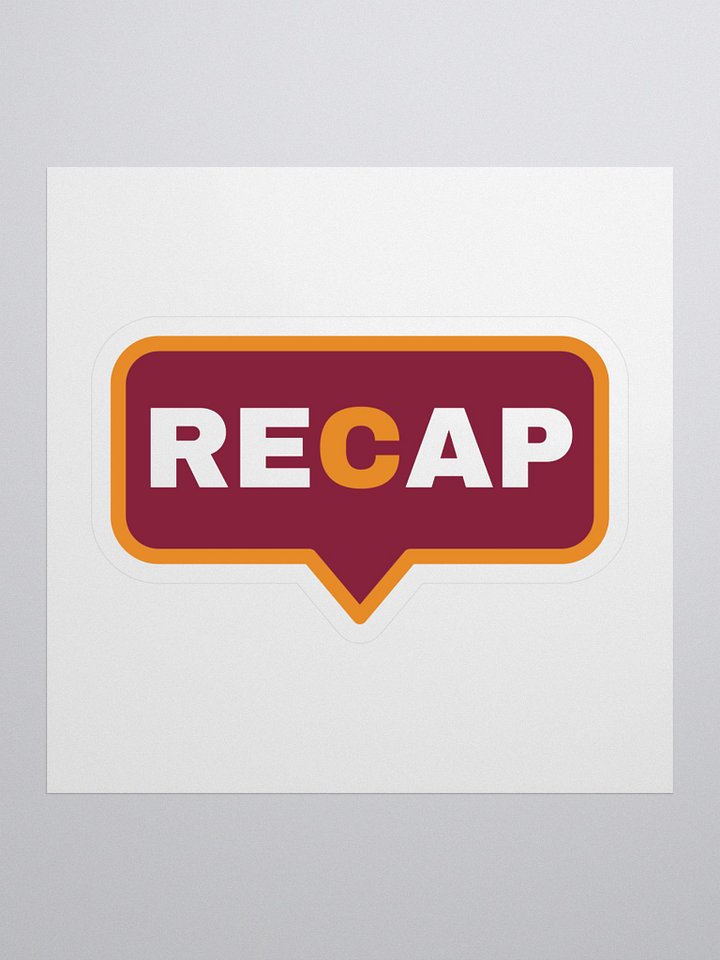 RECAP Stickers product image (1)