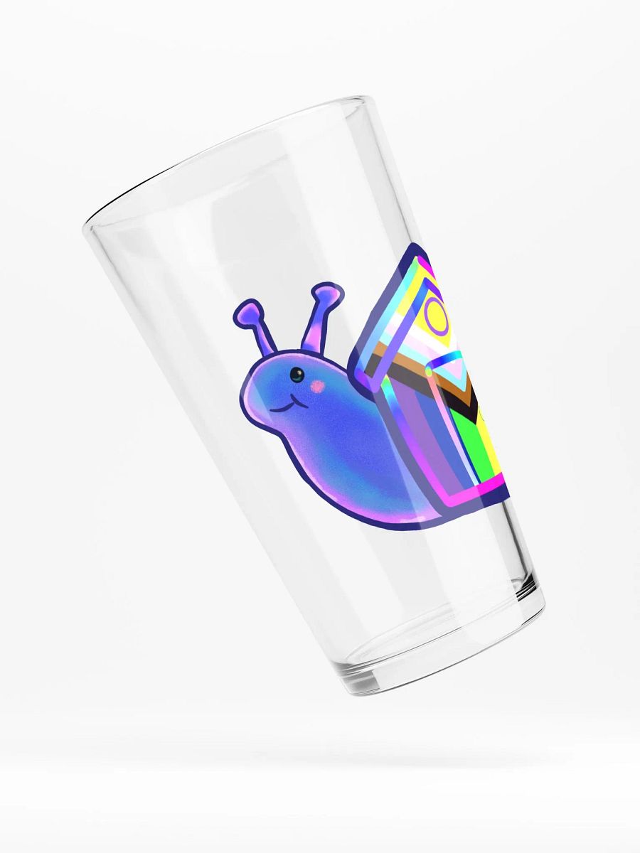 Cute LGBTQIA+ Snail Glass product image (4)