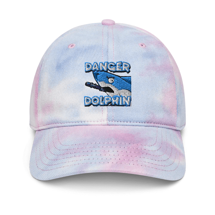 Danger Dolphin Tie-Dye Dad Hat product image (2)