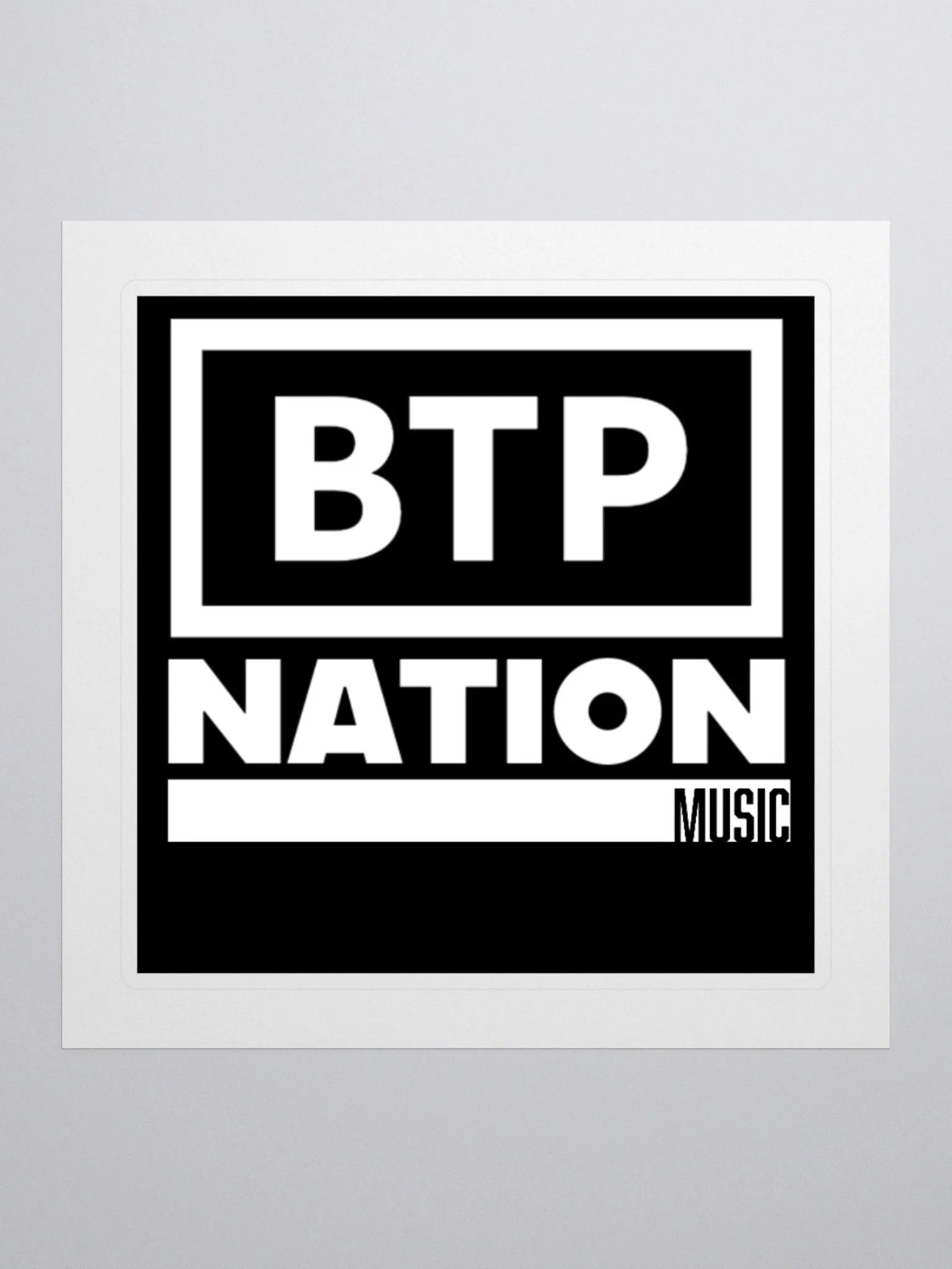BTP NATION Kiss Cut Stickers product image (2)
