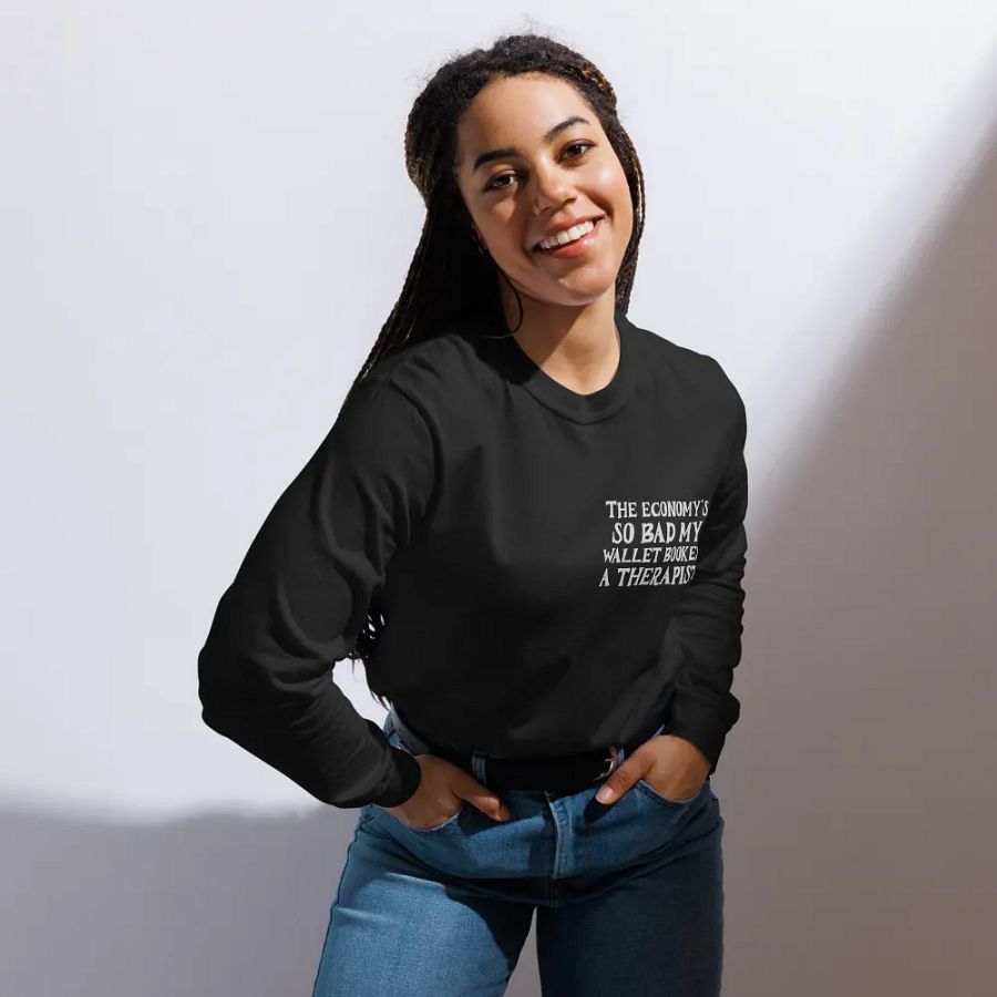 WALLET THERAPY LONG SLEEVE T-SHIRT product image (6)