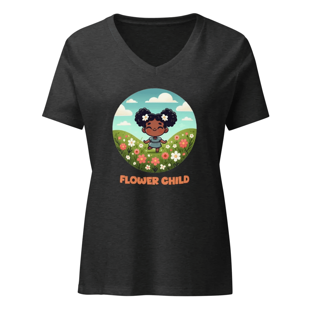 Flower Child V-Neck Tee product image (25)