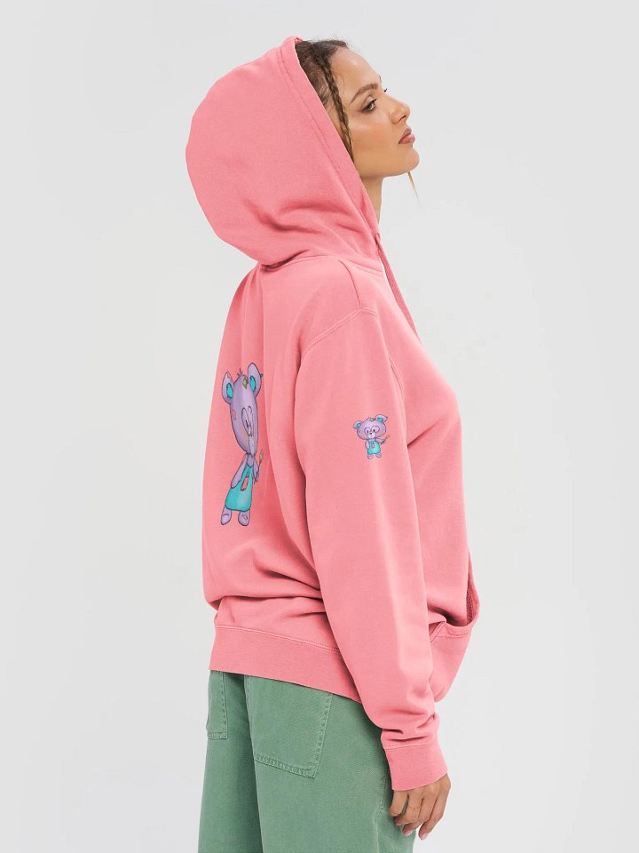 Mab Vintage Hoodie (Back Logo with sleeve print) product image (1)