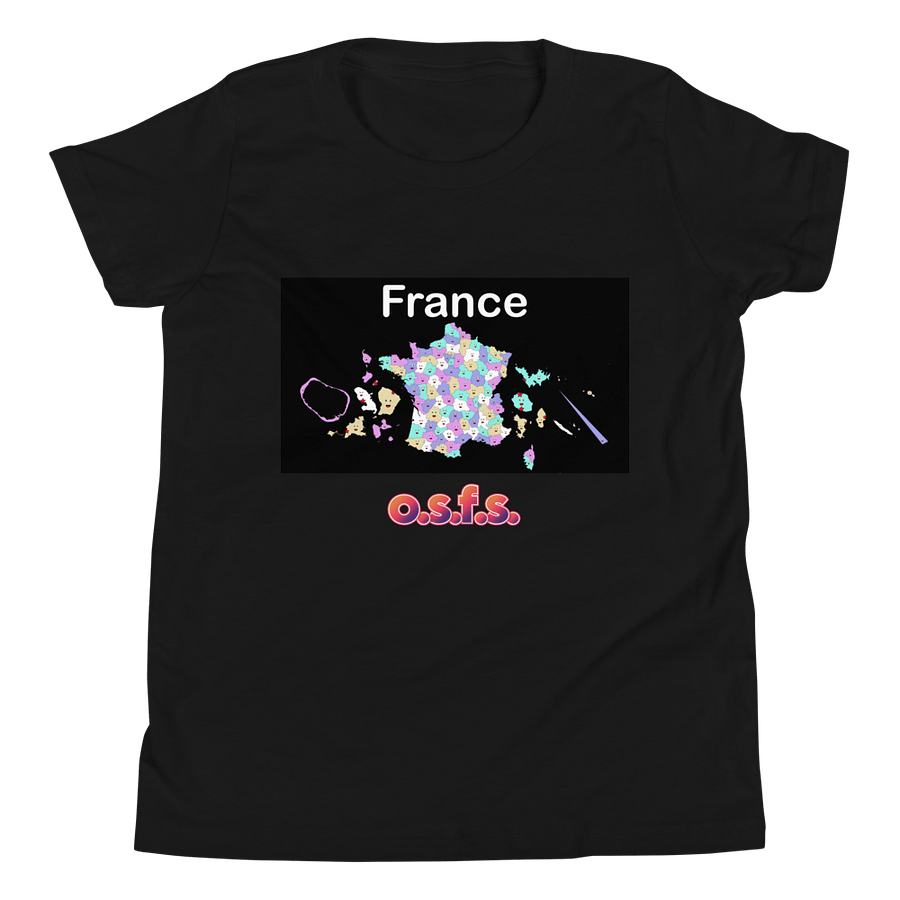 Youth France Departments and Collectivities T-shirt product image (3)