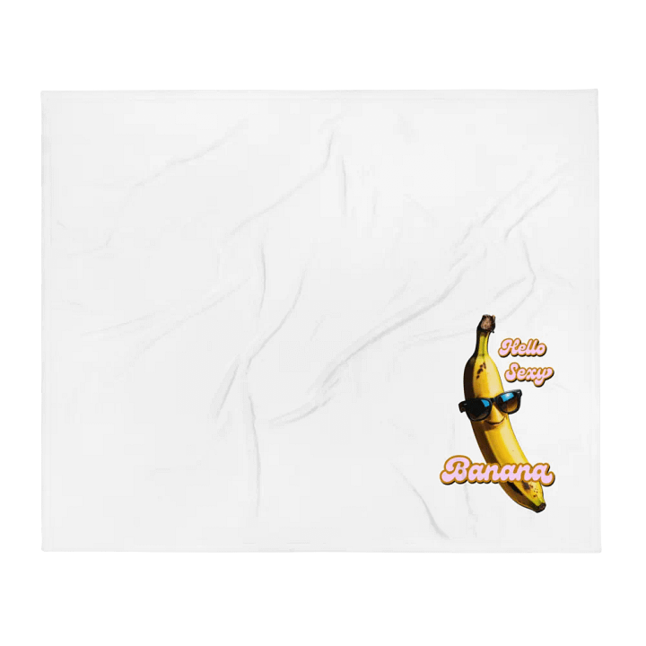 Sexy Banana Throw Blanket product image (2)