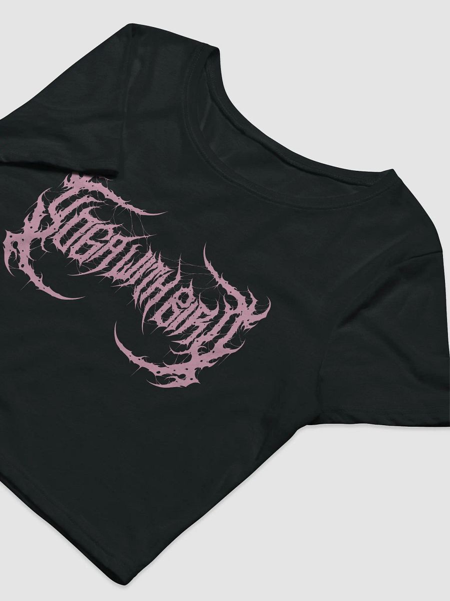 Yoga With Bird Pink Logo Tight Crop Tee product image (6)
