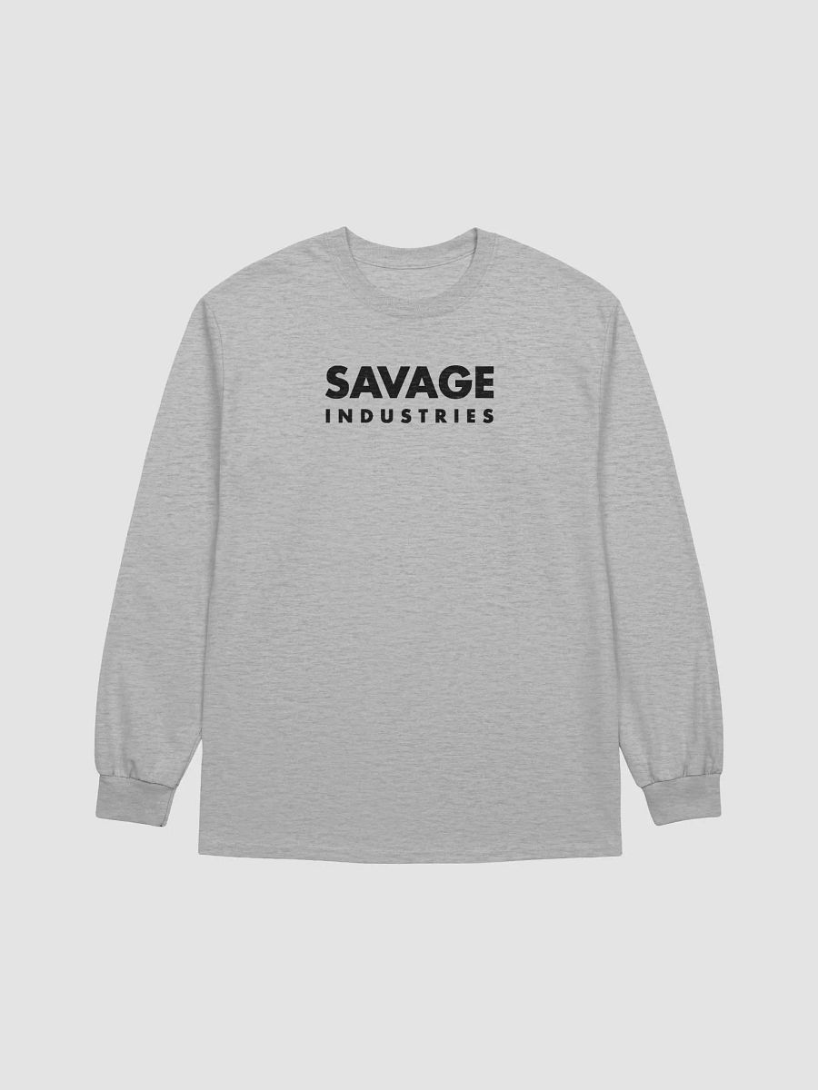 Savage Industries - Black logo (Classic Long Sleeve) product image (1)