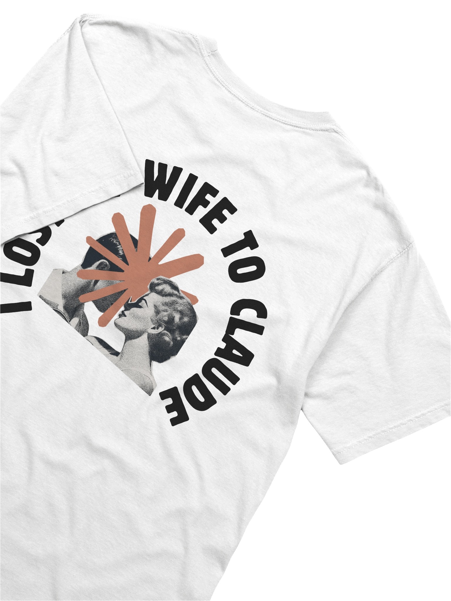"I Lost My Wife To Claude" t-shirt - 100% cotton product image (5)