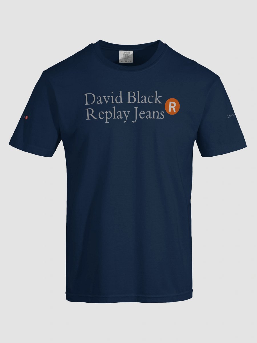 Man Garment-Dyed Heavyweight T-Shirt David Black product image (5)