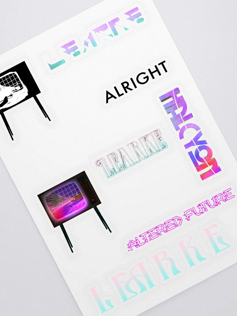 Learke Sticker Sheet
