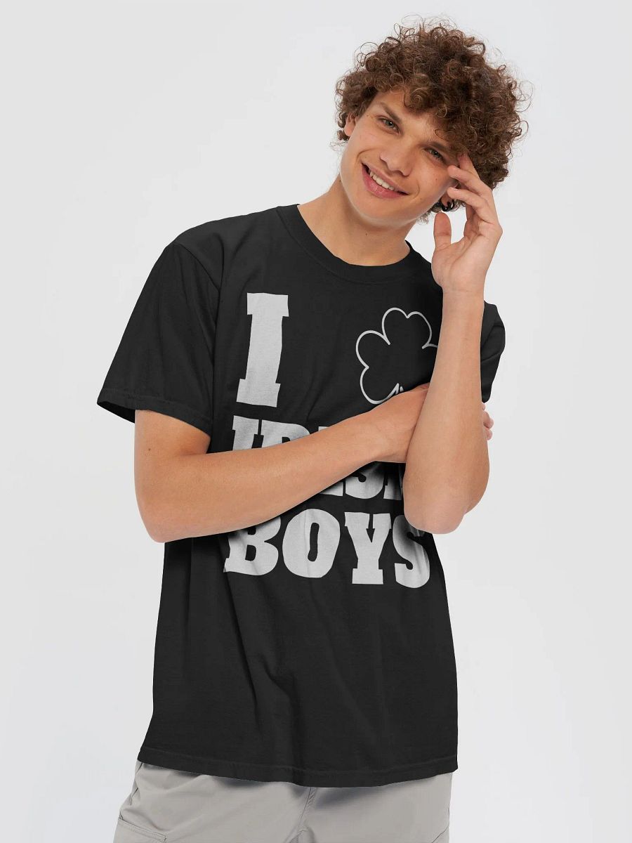 I Love Irish Boys T-Shirt – St. Patrick’s Day Tee product image (13)
