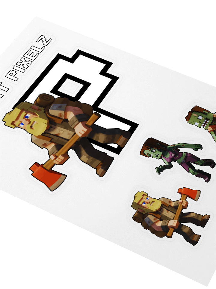 Patient PixelZ Sticker Sheet Set product image (2)