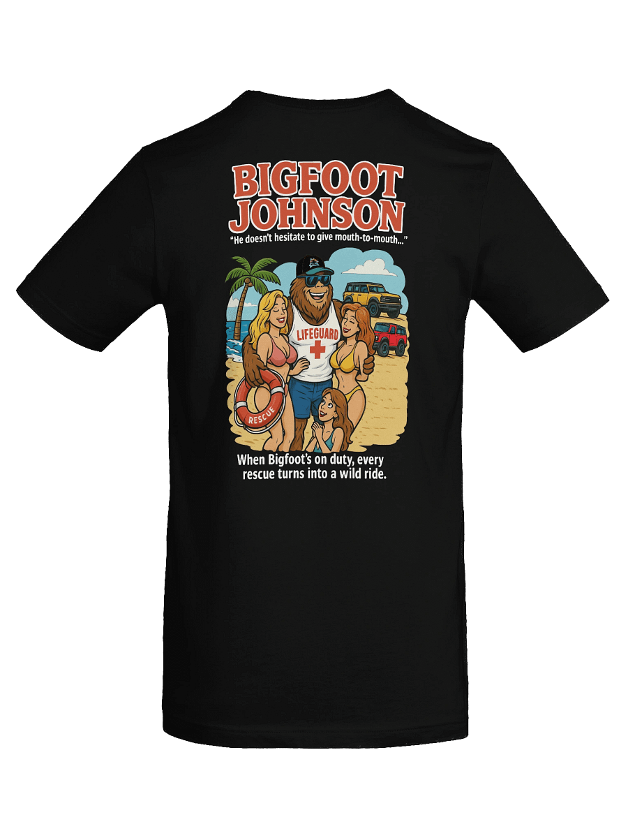 Bigfoot Johnson Lifeguard Tee (Black) product image (8)