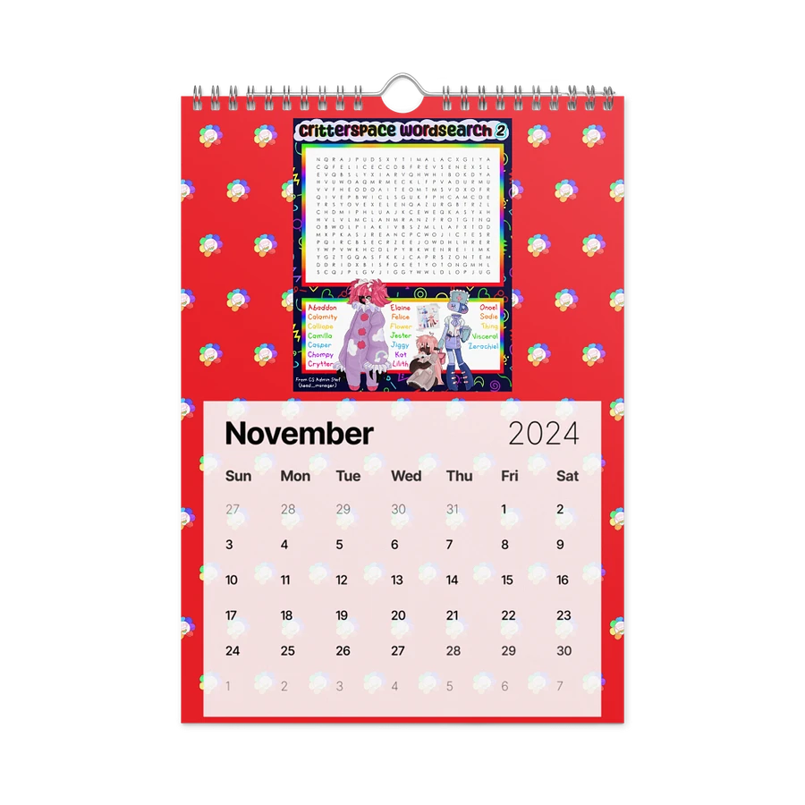 Red CS Activity Calendar 2024 product image (29)