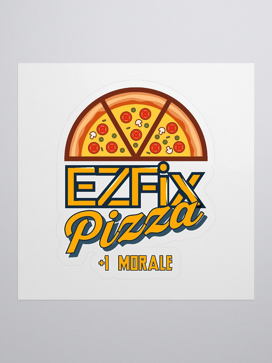 EZFIX Pizza Kiss Cut Stickers product image (1)