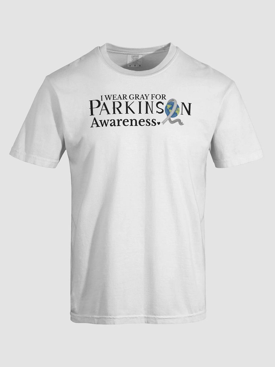 I Wear Gray For Parkinson`s Awareness, Comfort Colors T-shirt product image (4)