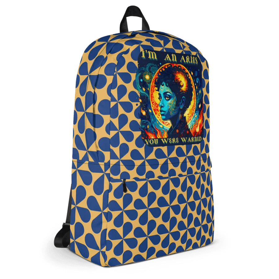 Aries 2025, You Were Warned, Backpack product image (3)