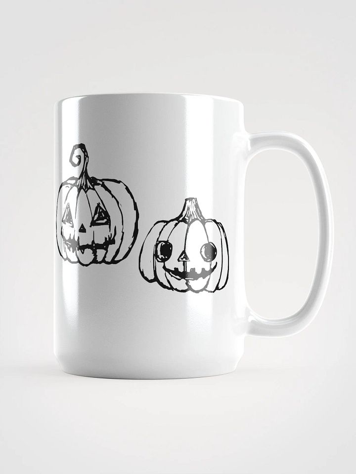 Halloween Season Pattern White Shiny Mug product image (1)
