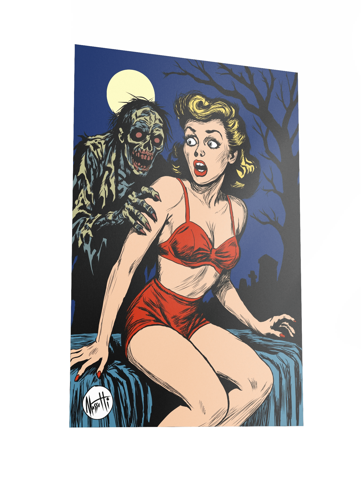 BEAUTY and the ZOMBIE Poster product image (2)