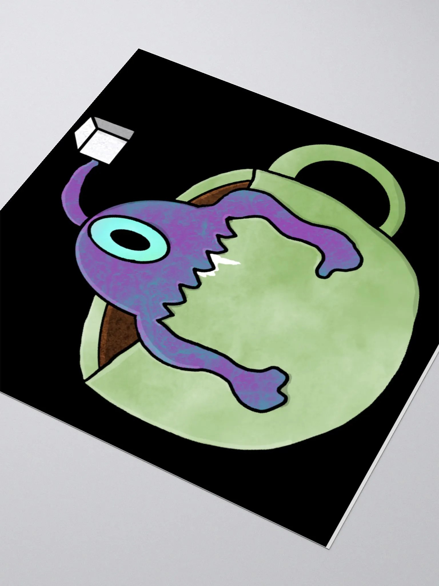 Teacup Monster - Sticker product image (7)