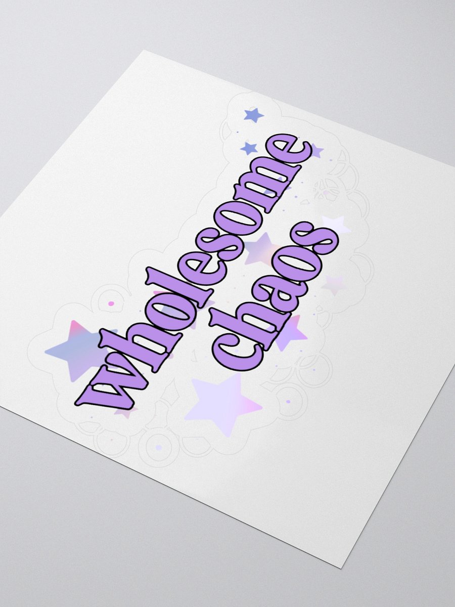 Wholesome Chaos Sticker product image (3)