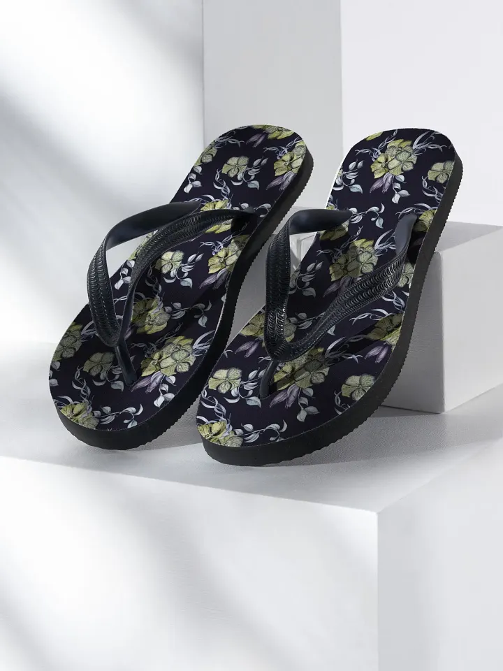 Gothic Flower | Unisex Flip-Flops product image (1)