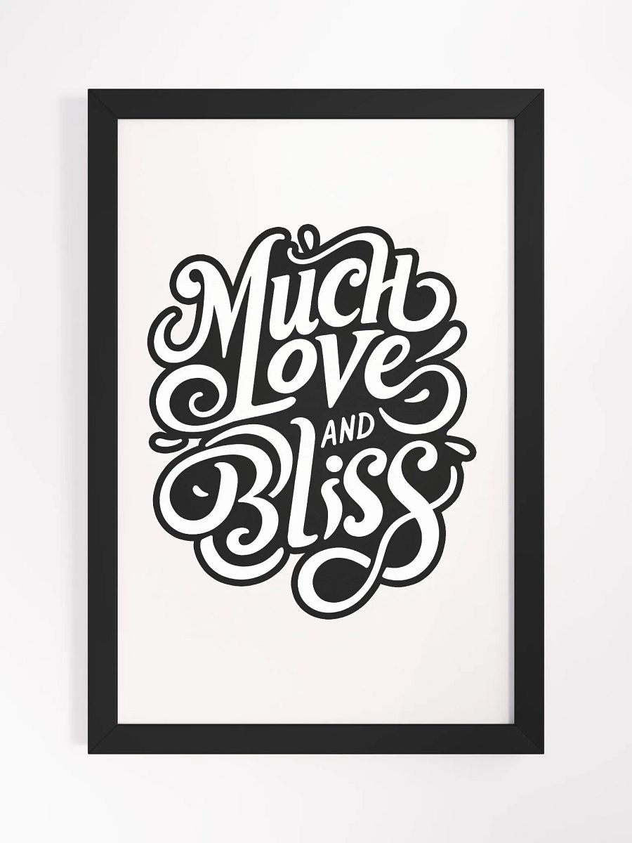 Framed High-Quality Matte Poster product image (1)