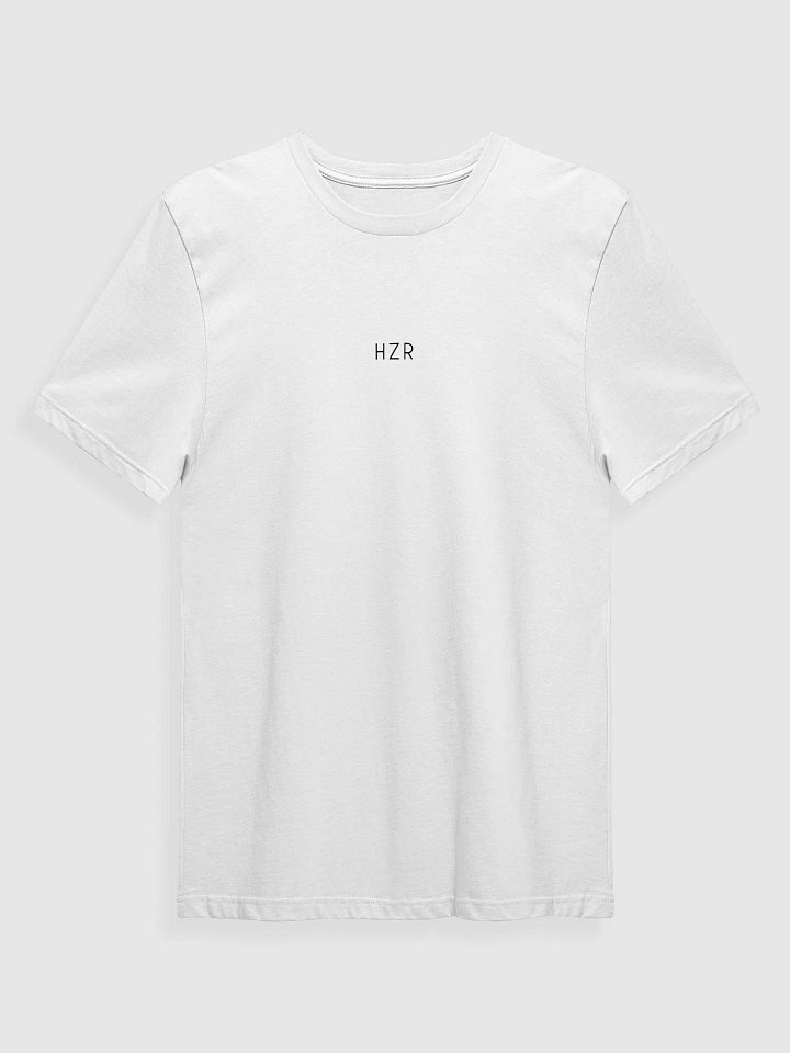 hzr t-shirt (dark text) product image (1)