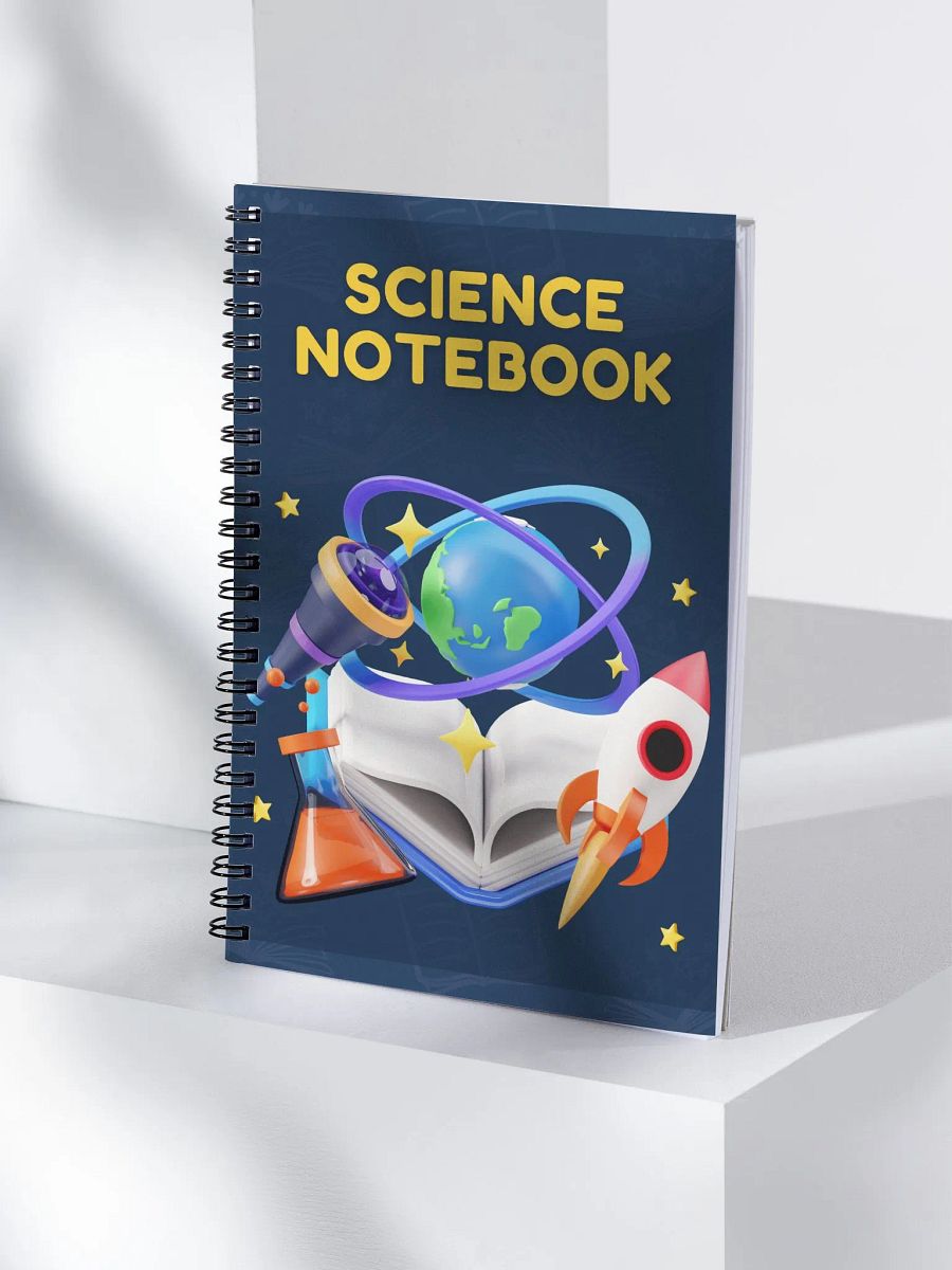 Cosmic Science Spiral Notebook product image (4)