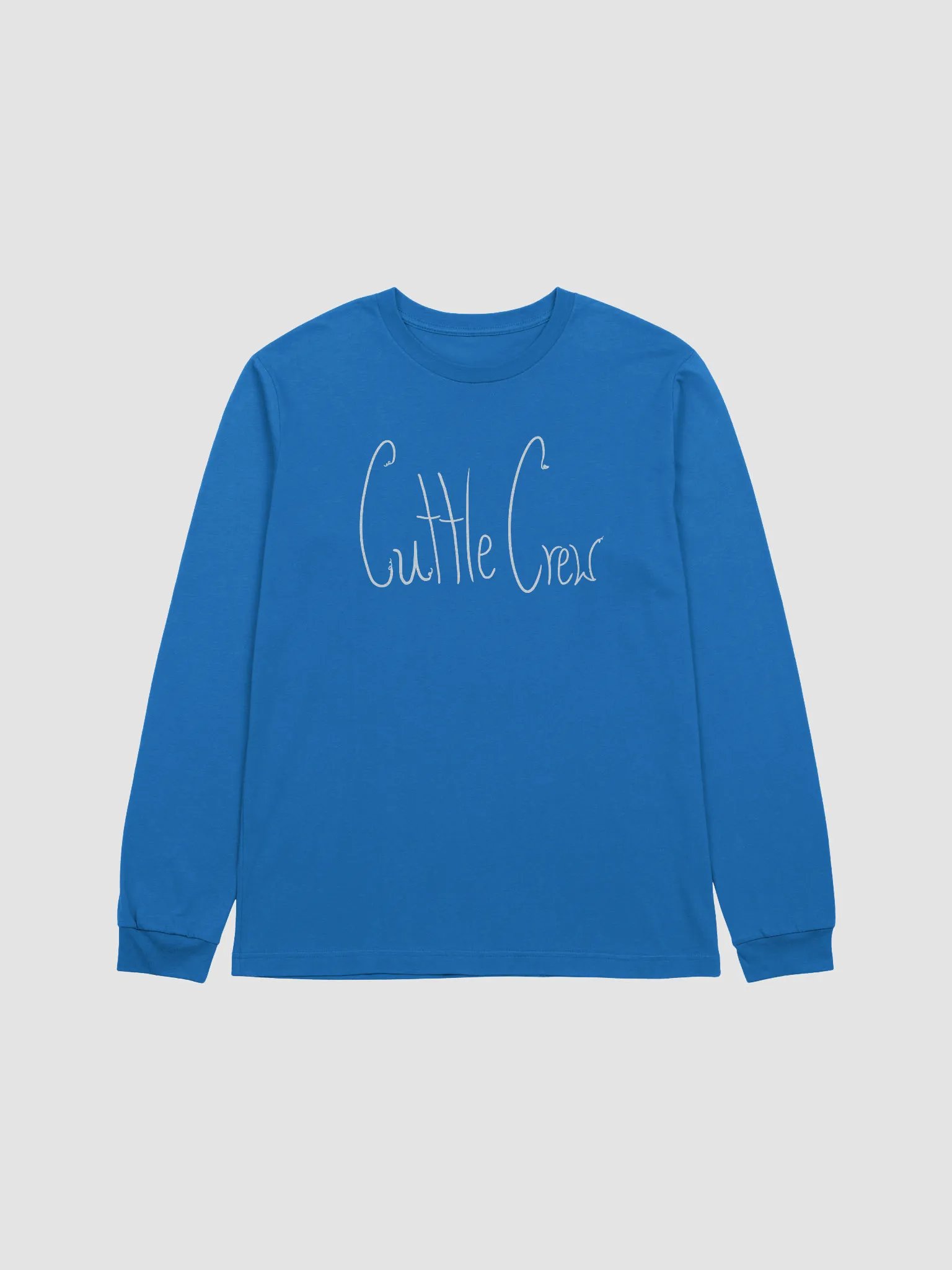 Cuttle Crew (scribble text)- long sleeve tee product image (14)