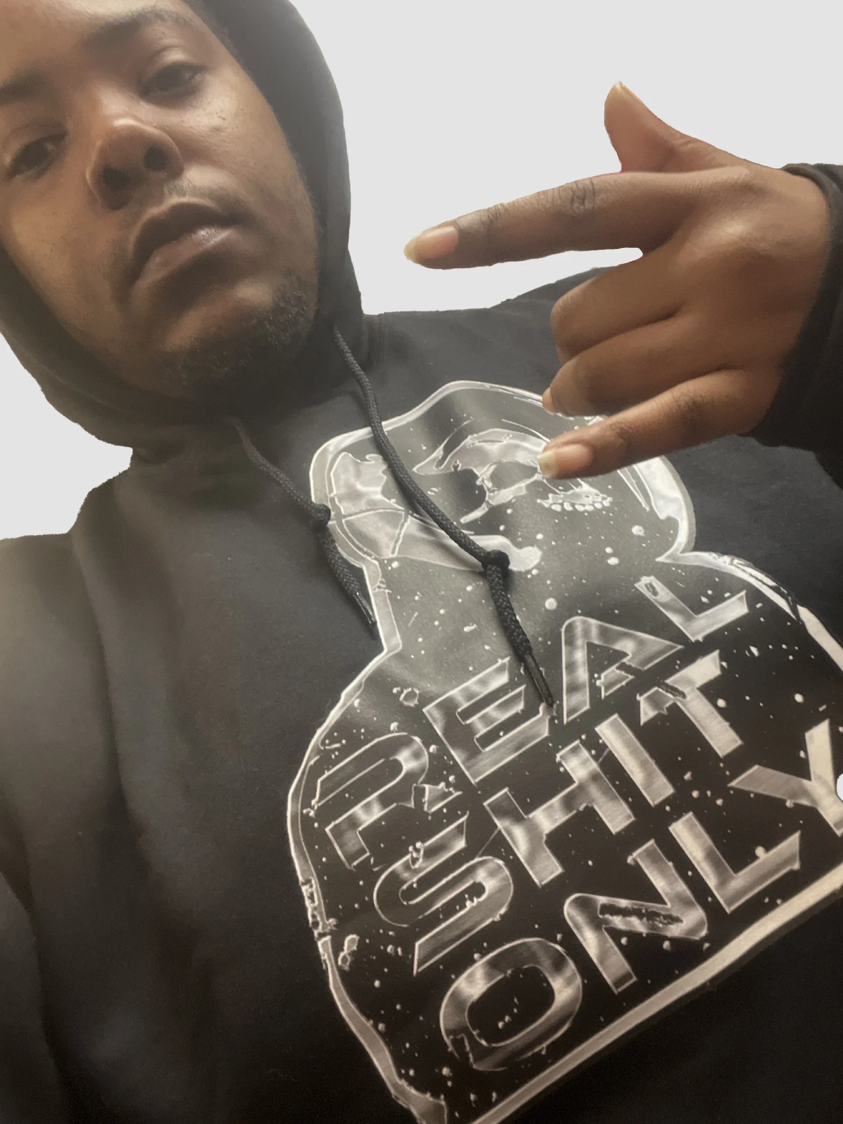 Real Shit Only Hoodie product image (1)