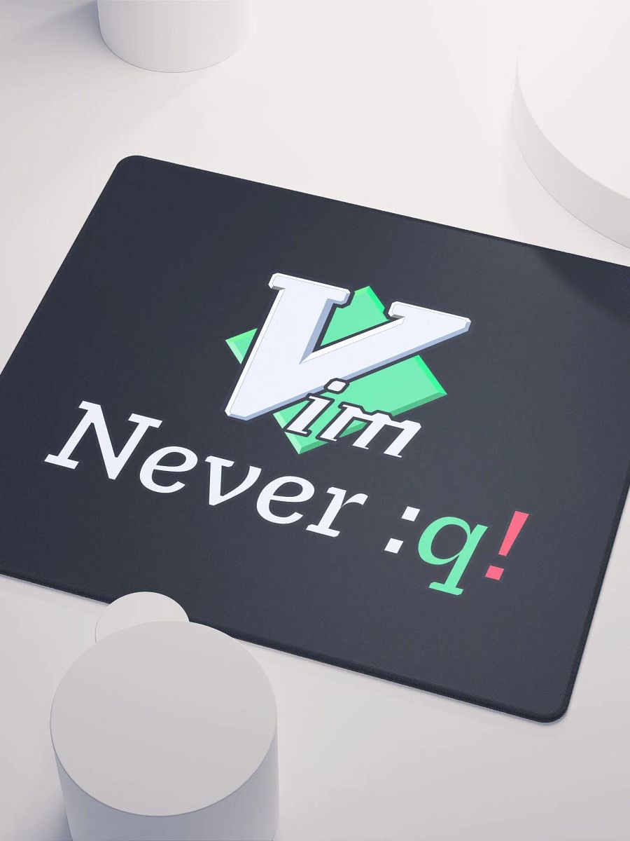 Never quit mouse pad product image (3)