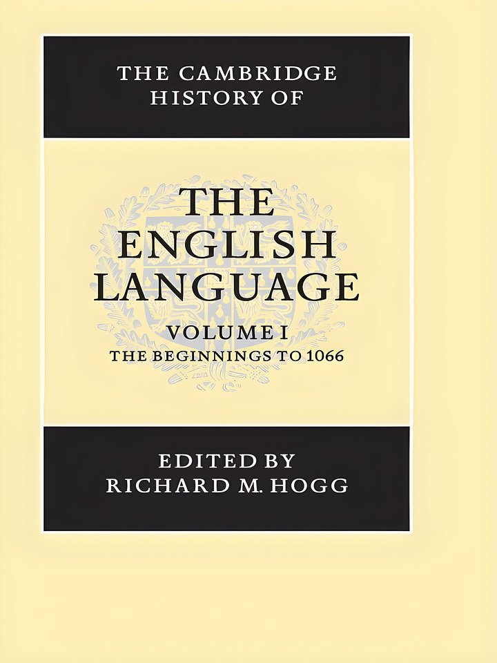 The Cambridge History of the English Language, Vol. 1: The Beginning to 1066 (Volume 1) product image (2)