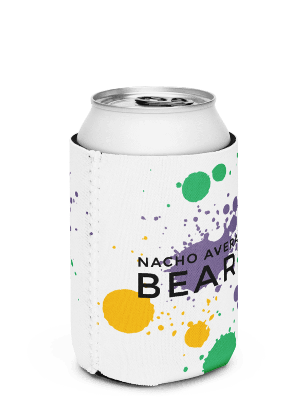 Coozie Can Cooler (Design: Nacho Average Beard) product image (3)
