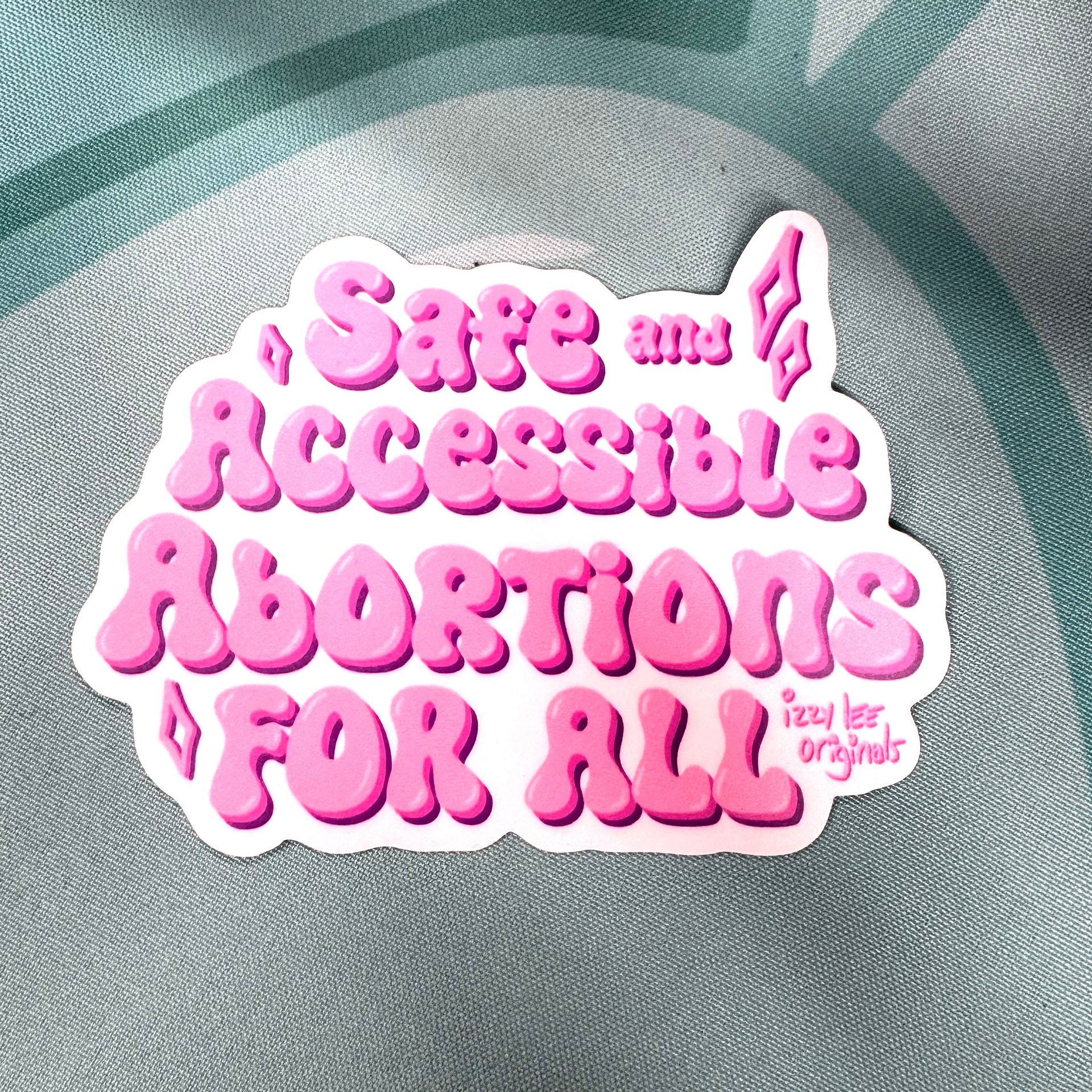 Safe and Accessible Sticker - Pink product image (1)