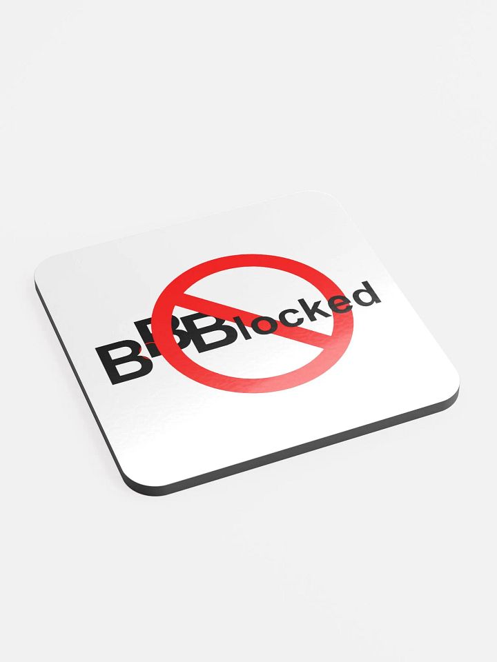 BBBlocked Untersetzer product image (2)