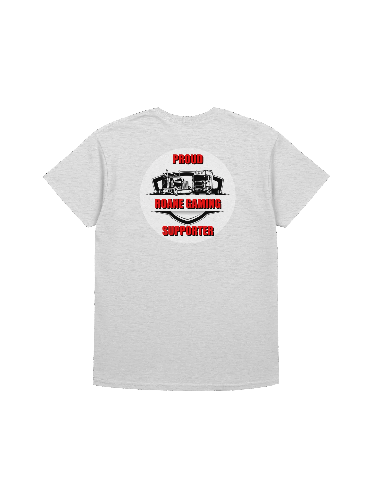 Roane Gaming Supporter T-Shirt Back Design product image (1)