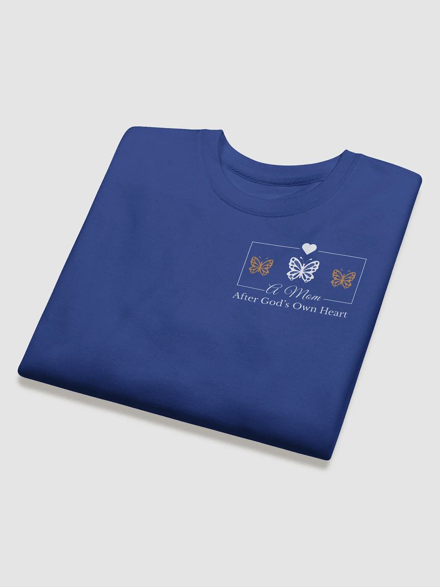 God`s Heart Mom, Heritage Sweatshirt. product image (1)