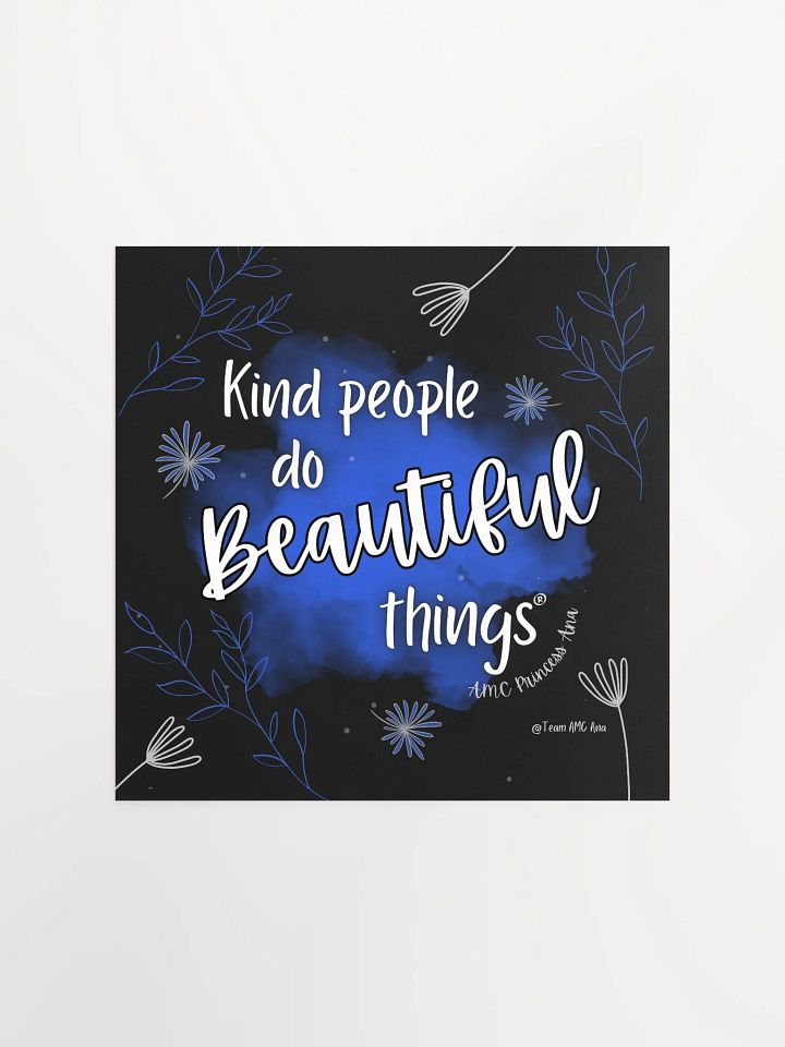 KPDBT - Black/Blue Poster product image (1)