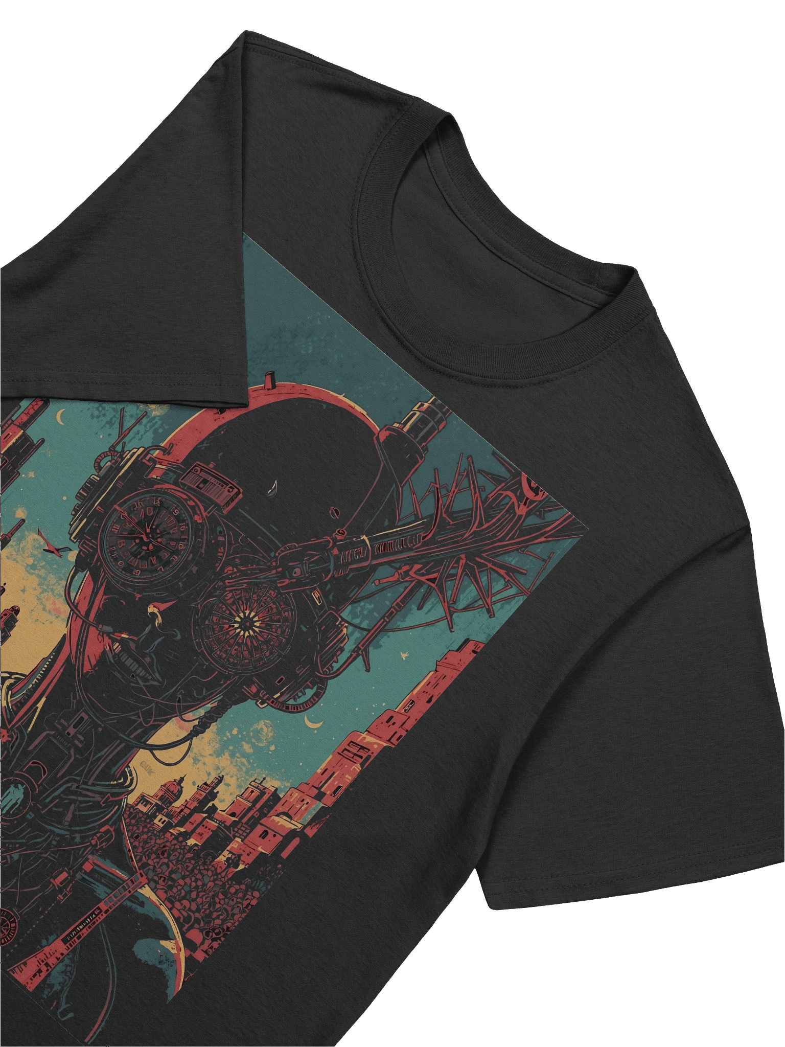 Future Dystopia Glitch T-Shirt product image (2)