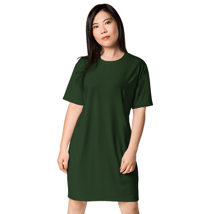 Oversized T-Shirt Dress - Deep Myrtle, Sizes 2XS-6XL product image (1)