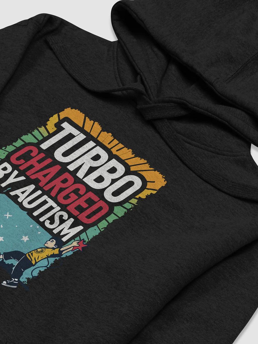 Turbo Charged By Autism Gaming Hoodie | Autism Awareness Gamer Sweatshirt | Neurodiversity Support Apparel product image (29)