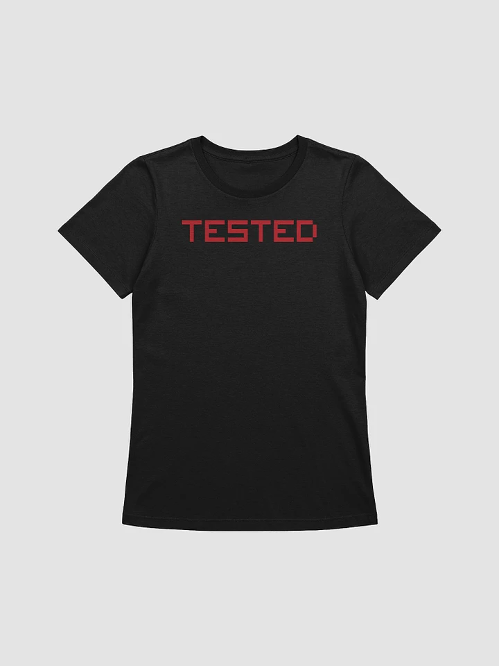 Classic Tested - Red Logo (Women's Supersoft Relaxed Fit Tee) product image (1)