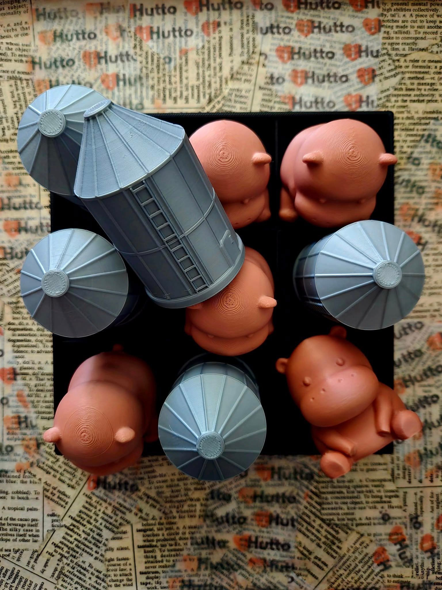Hippos and Silos Tic Tac Toe Game product image (2)