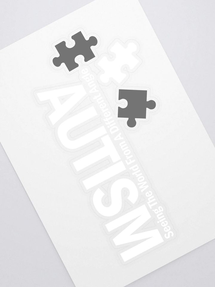 Autism awareness Window Decal product image (1)